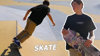 JOURNEE SKATE CHILL ( le skatepark est ouf ) | POV edit ( Vlog Surf )