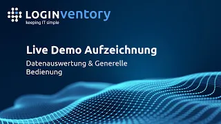 LIVE DEMO AUFZEICHNUNG: AUSWERTUNG