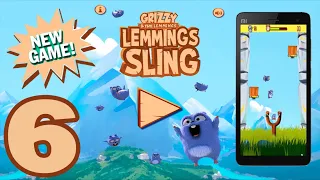 Grizzy and the Lemmings: Lemmings Sling - Gameplay Walkthrough Part 6 (Android, iOS)