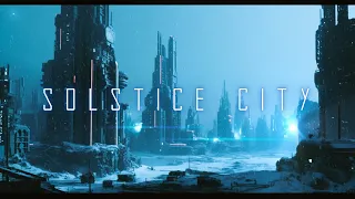 Solstice City: Sci-Fi Synthwave Ambience - EXTREMELY Relaxing Focus & Sleep Ambient Music [ETHEREAL]