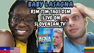 REACTION TO Baby Lasagna - Rim Tim Tagi Dim (Live on Slovenian TV) | FIRST TIME WATCHING