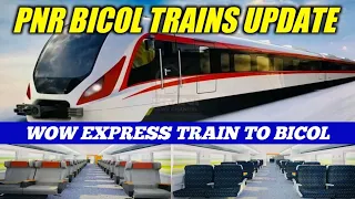 PNR BICOL UPDATE ( EXPRESS TRAIN TO BICOL )