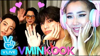 WHAT A TRIO! 😂 'VMINKOOK ON V LIVE 2021' FULL LIVE | REACTION/REVIEW