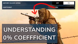 This is the BEST Coefficient for Uniform Soldier Aiming