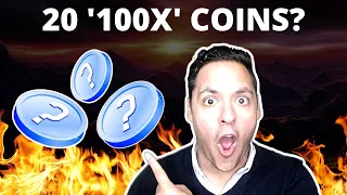 🔥20 CRYPTO ALTCOINS With 100x+ Potential! | Crypto MILLIONAIRES to be Made! (URGENT!)