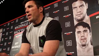 Chael Sonnen Bellator 222 Media Day