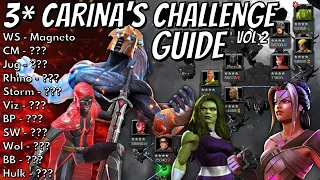 3 Star ROL Carina's Challenges COMPLETE GUIDE - Volume 2!