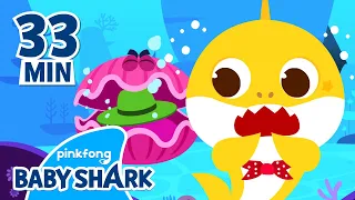 Where Did Baby Shark's Hat Go? | +Compilation | Baby Shark Color for Kids | Baby Shark Official