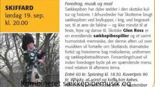 Sækkepibe, sækkepibemusik til fest