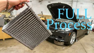 How to Replace a BMW F10 535i A/C Evaporator (Common Issue)
