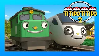 Titipo Titipo S2 Compilación 21-26 l Trenes para niños l Titipo Español