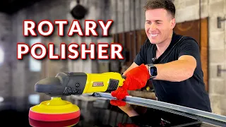 How to 1-step polish with a rotary! #diydetail #detailing #rotary