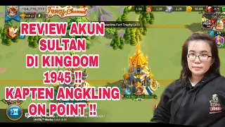REVIEW AKUN SULTAN KINGDOM 1945 ! KAPTEN TBH NIH ! SECOND ACCOUNT POWER 60M GAS ! ROK INDONESIA