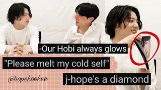 JK said "Hobi..Please melt my cold self" [ Hopekook / Junghope ] ♡