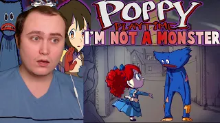 I'm not a monster - Poppy Playtime Animation (Wanna Live) | Reaction