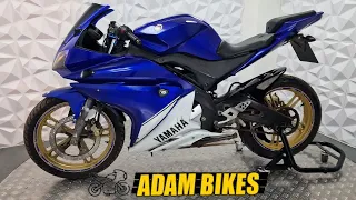 2010 Yamaha YZF-R125 with Stubby Exhaust Can l ADAMBIKES