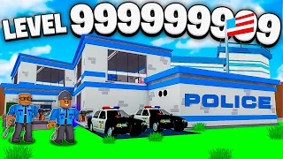 WE BUILT A 2 PLAYER LEVEL 999,999,999 ROBLOX POLICE TYCOON