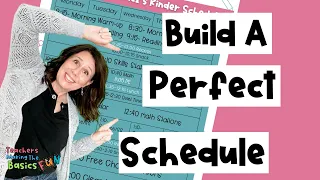10+ Best Tips on Building an Amazing Classroom Schedule for Kindergarten and First Grade