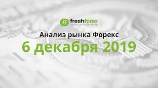 📈 Анализ рынка Форекс 6 декабря 2019 FRESHFOREX ORG