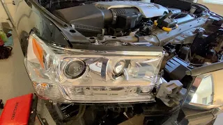 Toyota Land Cruiser 200 Series Headlight Assembly Replacement Successful
