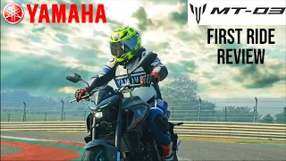 2024 Yamaha MT-03 India First Ride Review | Unscripted