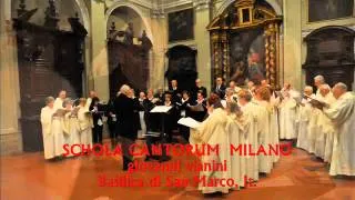 TOLLITE HOSTIAS, Ch. C. Saint-Saens; SCHOLA CANTORUM-MILANO dir. Giovanni Vianini, It.