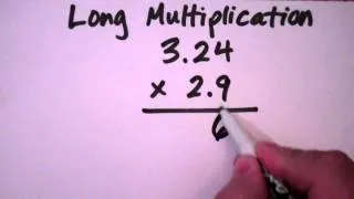 Mr. Premus Math Refresher - How to do Long Multiplication with Decimals