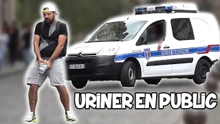 Uriner devant les policiers - Défi Prank - Les Inachevés