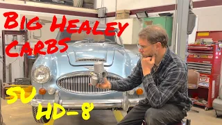 1968 Austin Healey 3000 (BJ8) carburetors