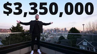 Touring a $3,350,000 Seattle Luxury Home with the Best Views of Downtown!