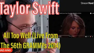 METALHEAD REACTS| Taylor Swift - All Too Well (Live From The 56th GRAMMYs 2014)