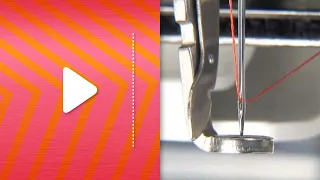 Automatic needle threading - Brother PR embroidery series