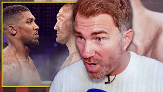 Eddie Hearn HUGE CLAIM: 'Anthony Joshua KNOCKS OUT Tyson Fury NOW! - REACTS to Ryan Garcia