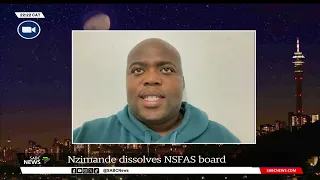 NSFAS | Board dissolved, SASCO's Vezinhlanhla Simelane reacts