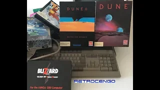 Commodore Amiga 1200 1084S-D2 Blizzard 1230 50MHz DUNE 1 DUNE 2 and more pickup