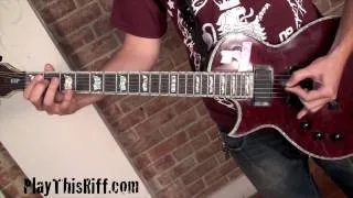 The Red Chord Guitar Lesson PlayThisRiff.com .mov