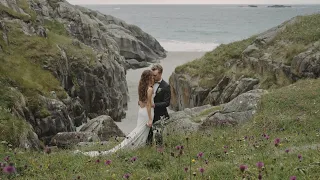After years of long distance they finally reunited! Epic emotional wedding film in Karmøy, Norway.
