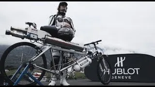 Swiss Rocketman & Hublot World Record on Bicycle