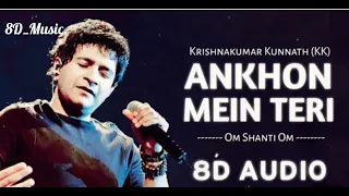 Aankhon Mein Teri Ajab Si (8D Audio) Om Shanti Om |Shahrukh Khan, Deepika Padukone#trending#8Dmusic