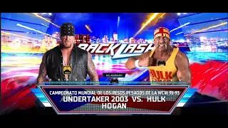 UNDERTAKER VS HULK HOGAN / EXTREME RULES WWE W2K24