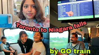 Toronto to Niagara falls by GO train | how was the experience?