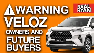 WARNING FOR TOYOTA VELOZ OWNERS IN THE PHILIPPINES