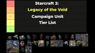 A Brief Protoss Campaign Unit Tier List