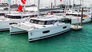 Fountaine Pajot Lucia 40 Walkthrough w/ Commentary [4K]