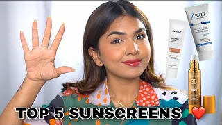5 BEST SUNSCREENS FOR ACNE-PRONE SKIN under Rs. 800 | Mineral Sunscreens in India