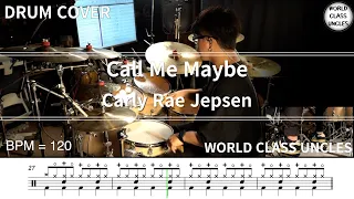 Carly Rae Jepsen - Call Me Maybe [ drum cover, score, drum sheet ]