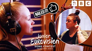 How to Record a Junior Eurovision Hit? 🎙️ Freya Skye MEETS the Songwriters of Lose My Head | CBBC