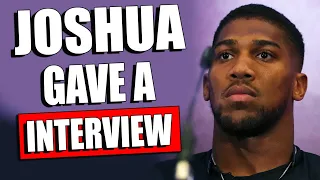 Anthony Joshua GAVE A SHOCKING INTERVIEW WITH THE NEW COACH BEFORE THE REMATCH WITH Alexander Usyk