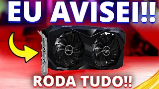 ESSA É A MELHOR PLACA DE VÍDEO CUSTO BENEFÍCIO 2023!! RODA JOGOS NO ULTRA E PODE MUDAR TUDO!!