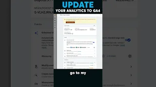 EASY Switch to Google Analytics 4 #shorts